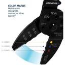 Blaupunkt Kaablil&otilde;ikur BP80003, 230mm, teras, lukustus, 10-22AWG, 8/32-4/40" (4,8-10,5mm)