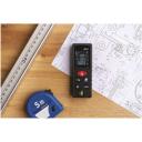 Emos Lazerinis atstumo matuoklis M0502, 0,05&ndash;40 m, &plusmn;2 mm, ilgis, plotas, tūris, automatinis i&scaron;jungimas, ap&scaron;viestas ekranas