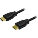Logilink HDMI kabelis, CH0053, 10 m, 2x HDMI A vīrie&scaron;u savienotāji, zelta pārklājums, ARC