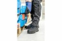 Drošības zābaki GREVEN S3L SR, HOGERT HT5K592-46, melni, 46. izmērs, nubuka āda, anti-slīdes, Kevlar aizsardzība.