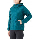 Jaka W SUPERIOR DOWN Parka, izmērs: S, Blue Green, 4548801941772 Mont-Bell