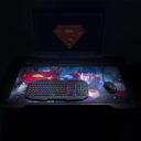 Subsonic m&auml;ngurihiire pad XXL Superman SA5589-S1, 90 cm, 40 cm, kvaliteetne tr&uuml;kk, libisemisvastane kummip&otilde;hi