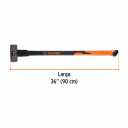 Astoņstūra āmurs 2700g, stiklašķiedras rokturis 91cm MD-6F TRUPER