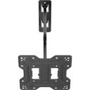 Sbox Monitora stiprinājums LCD-423, 23-43'', 30kg, 200x200, Melna, VESA 100x100-200x200, 5,5-39,2cm, +5&deg;/-10&deg;, +90&deg;/-90&deg;