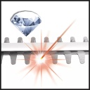 Elektriska dzīvžogu &scaron;ķēres GH-EH 4245, EINHELL, 3403460, 45 cm grie&scaron;anas garums, 420 W jauda, 2.5 kg svars