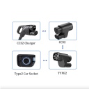 EV Charge CCS Combo 2 į Type 2 DC adapteris, 210A didelės galios nuolatinės srovės keitiklis