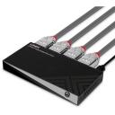 Lindy HDMI l&uuml;liti 38369, 3 porti, 8K@60Hz, must