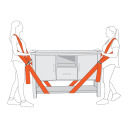 Tõstmis- ja teisaldusrihmad YT-74262 YATO