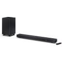 Sharp | 3.1.2 Dolby Atmos/DTS:X Soundbar with Wireless Subwoofer | HT-SBW53121(BK) | Bluetooth