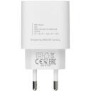 Rivacase мобильное зарядное устройство PS4101 W00, 110-240V, 1м, 1xUSB Type-C, быстрая зарядка, универсальное