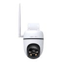 TP-Link Tapo C501GW 4G LTE lauko pasukama ir pakreipiama IP kamera 1080P Full HD 360&deg; panorama IP66 Balta