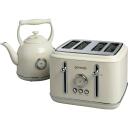 Gorenje Kettle K17CLIN, 2000 W, 1.7 L, Plastikas/Metalas, 360&deg; sukamo pagrindą, Smėlio spalvos