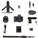 Canon EOS R50 + RF-S 18-45mm LOOME KOMPLEKT 5811C035, 24.2 MP, ISO 32000, LCD 2.95", Wi-Fi, videoteenus, CMOS, must
