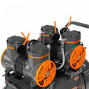 &Otilde;livaba kompressor  DAC 480S DAEWOO, 2,9(1,45х2)kW, 500l/min., 8bar, 50l