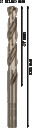 Urbjma&scaron;īnām/skrūvgriežiem PRO STAINLESS STEEL HSS-CO SPIRĀLVEIDA URBIS, 2608585900 BOSCH