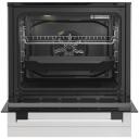 Whirlpool Kokk W6G8LMSWW, 72L, gaasipliit, elektriline ahi, valge, 4 p&otilde;letit, automaatne s&uuml;&uuml;de, auru tehnoloogia
