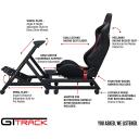 Next Level Racing V&otilde;idus&otilde;idu simulaatori kabiin GTtrack NLR-S009, 138cm, 55cm, 120cm, 48kg, 150kg, 4-punktiline turvav&ouml;&ouml;