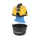 Mitrais/sausais putekļu sūcējs, POWERPLUS, POWX318, 750W, 4L, kompakts dizains