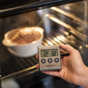 Maisto termometras su zondu BROWIN 185609 0-250&deg;C, elektroninis ekranas, laikmatis