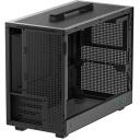 Deepcool Case | CH160 Plus | Black | Mini-ITX