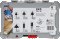 Freesiterade komplekt 1/4" (6 tk.) 2607017470 BOSCH