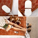 Elektriline pehme tekk 150&times;80 cm 7 k&uuml;tterežiimiga 110&ndash;120 W &uuml;hele inimesele pestav korallfliis pruun CR7435 Camry