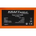 Kraftdele Устройство для резки плитки 8113672, 1800Вт, 230В, 2950об/мин, 180мм, 34мм, 17мм, система влажной обработки