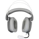 White Shark Austiņas GOTTAN-W, 350g, Balta, 53mm, 2m, 16&Omega;, 20Hz-20KHz, Mikrofons, Skaļuma regulētājs