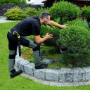 John Gardener dārza zāģis 30 cm ar PTFE pārklātu asmeni un jostas futrāli G72086