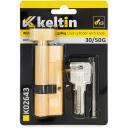 Keltin Užrakto cilindras su rankenėle K02643, 30/30G mm, 3 raktai, aliuminis, ZnAl lydinys, 25000 ciklų