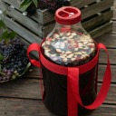 Небьющийся демиджон BROWIN 644215, 15 L, полипропилен BPA-free, 24.6x24.6x47 cm