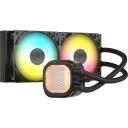 Corsair vedeliku protsessori jahutus NAUTILUS 240 RS ARGB CW-9060092-WW, 240 mm, 74.4 cfm, 2100 rpm, madal m&uuml;ra