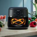 Philips kar&scaron;to oro keptuvė NA231/00 6.2 L, 1700 W galia, 1 kg kepimo talpa, jutiklinis valdymas, 9 programos