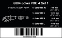 Pašregulējošo uzgriežņu atslēgu komplekts JOKER VDE 6004 (4gab.) VDE 1000V 71140717 WERA