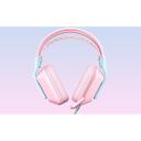 Onikuma X13 spēļu austiņas X13 Pink, 50mm, 32&Omega;, 105dB, 2m, USB, 3.5mm, omnidirekcionalais mikrofons