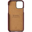 Krusell Sunne CardCover 61791, 6.1 tolli, punane, Apple iPhone 11, 2 krediitkaardi kohta, ehtne nahk