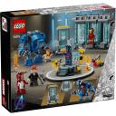 Lego LEGO MARVEL 76315 Dzelzs Vīra laboratorija: Bruņu zāle, 384 elementu, 5 figūriņas, 8+ gadi