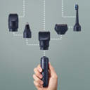 Panasonic ER-CKN1-PAC1 MultiShape bārdas un matu trimmeris bezvadu Ni-MH 39 garuma iestatījumi 0.5-20 mm ūdensizturīgs Wet & Dry Melns