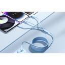 Vention USB 2.0 A 3-in-1 6A kaabel CTRWG, 1.5m, 120W, 6A, 480Mbps, PVC + alumiiniumisulamist, tinaga kaetud vask