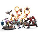 Lego Konstruktors 76323, 621 gab., 9 minifigūras, portāli, Thanos figūra