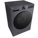 LG Skalbimo ma&scaron;ina F2X50S9TBB, 9 kg, 1200 RPM, A klasė, priekinė įkrova, Wi-Fi, matinė juoda, LED ekranas, garų funkcija