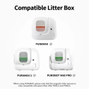 Tark isepuhastuv kassiliivakast magnetilise tofu liivapuhastiga PURA MAX 2 Green P99022 PETKIT