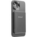 Intenso Power Bank 7344024 5000 mAh, 15 W belaidis įkrovimas, 20 W USB-C PD, plonas, pilkas