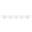 Digitus Kabeļu vadības panelis DN-97601, 483mm, 1U, 5x kabeļu gredzens, tērauds, pelēks