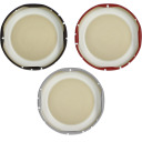 Twist-off kaas Ø53 täppmustriga - 10 tk BROWIN 136213, 5.3 cm sisemine Ø, 5.6 cm välimine Ø, 1 cm kõrgus