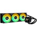 Asus TUF Gaming LC III 360 ARGB LCD dzesētājs 90RC01A1-B0EAY0, 360mm, 3 ventilatori, 37.4 dB(A), 2600 RPM, Intel, AMD