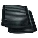 TEFAL | OptiGrill+ + Waffle plate set | GC716D12 | Electric Grill | 2000 W | Silver