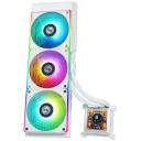 Lian Li CPU Jahuti HydroShift LCD 360S G89.GHSLCD36SW.00, 120mm, 3 ventilaatorit, 29.8dB, FDB, 475mm torud