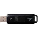 Patriot Флешка Xporter 3 PSF64GX3B3U, 64 ГБ, 80 МБ/с, USB 3.2, черный, слайдер, Plug and Play, UASP