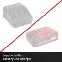 Bezvadu leņķa slīpma&scaron;īna TP-AG 18/125 CE Q Li-Solo, EINHELL, 4431155, 18V, bezsuku motors, 900W, 10500 apgr./min, ātra diska maiņa